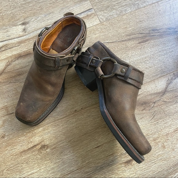 Frye Shoes - Frye Harness Mules